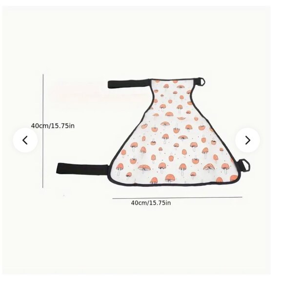 Cute Mushroom Dog Belly Band, Adjustable Waterproof Dog Sterilization Clothes - Picture 2 of 4
